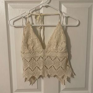 Somedays Lovin size Small crochet tank top